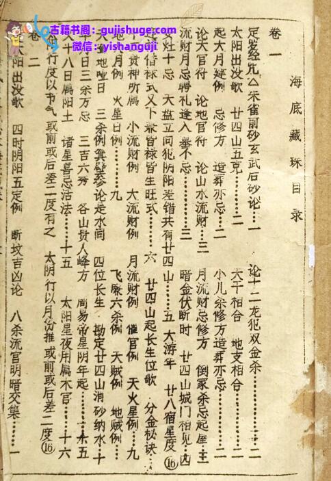 《地理指明》风水古籍